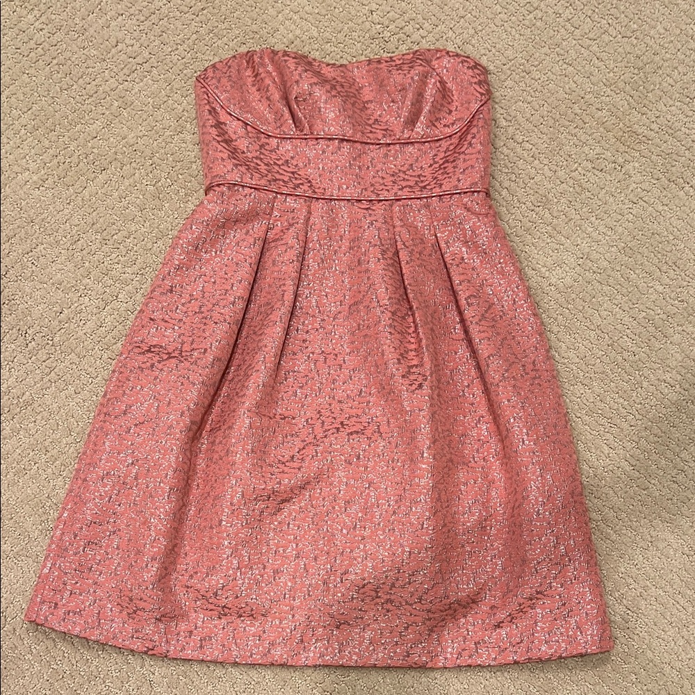 Strapless Pink Dress